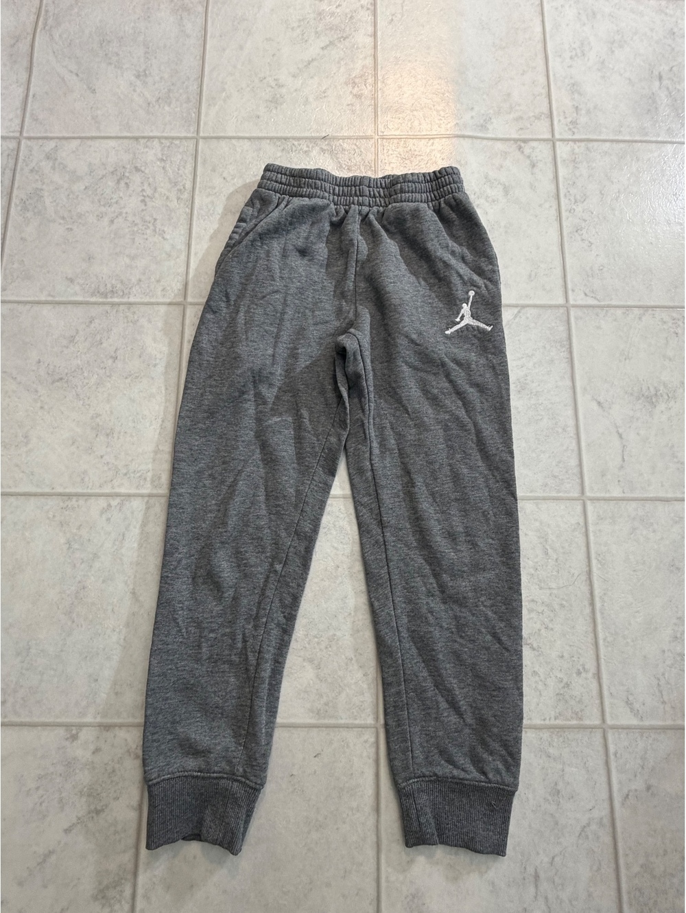 Jordan gray youth joggers